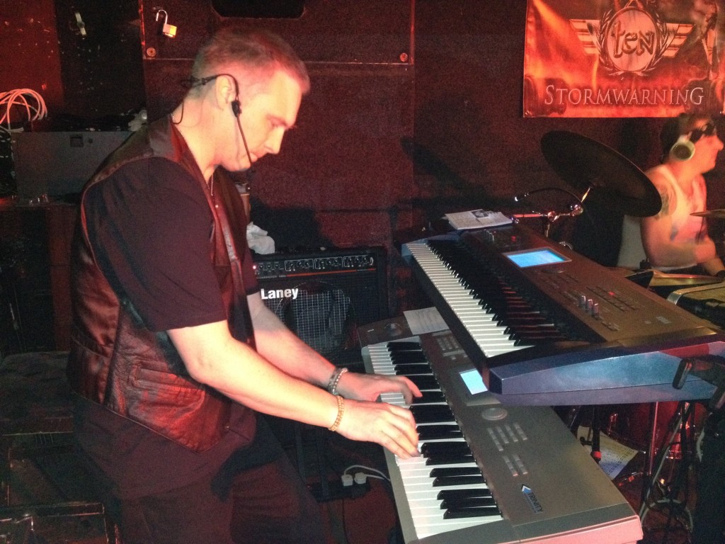 Darrel Treece-Birch, Ten's new keyboardist